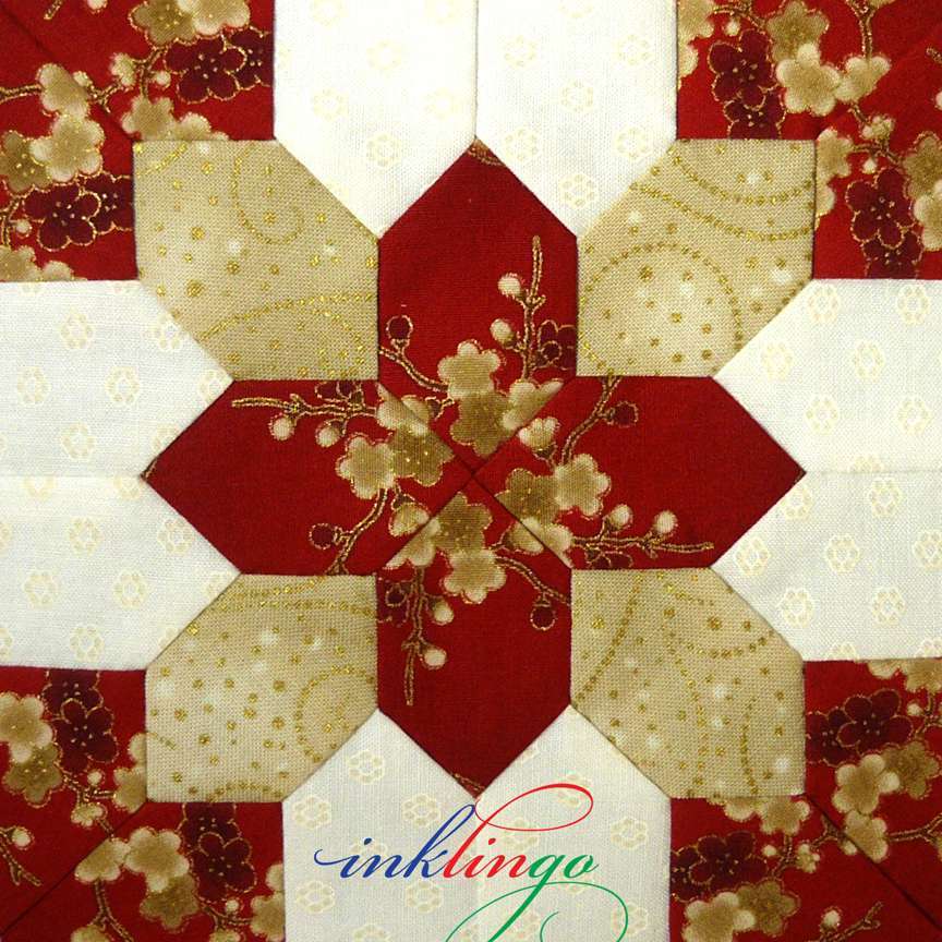 English Paper Piecing Tutorials - Quilt with Inklingo