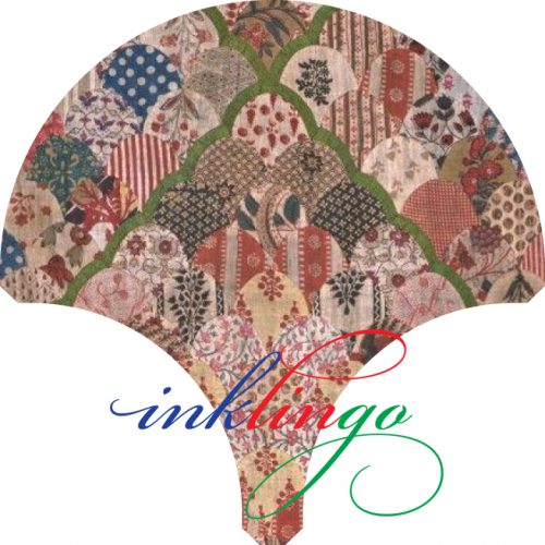 Clamshell Quilt Template Quilt with Inklingo