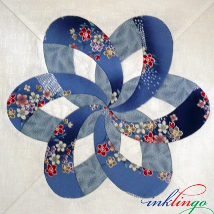 Ribbon Flower Applique Ribbon Flower Applique