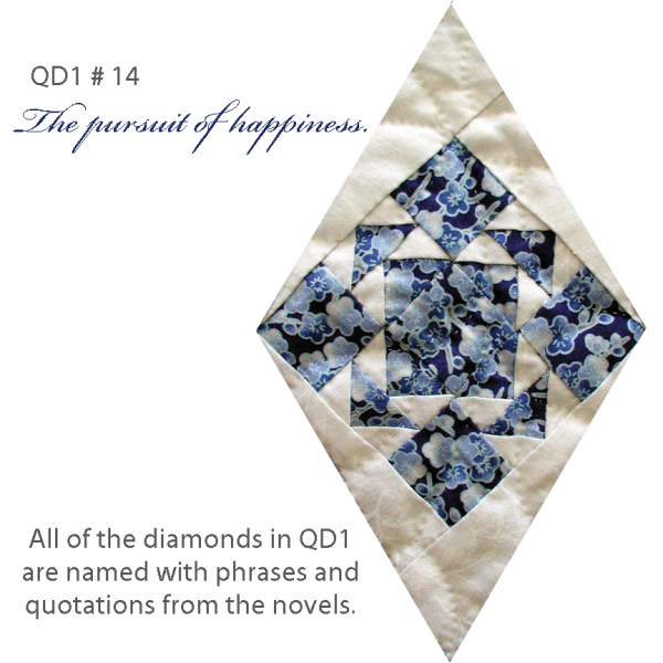 the QD1 diamonds are named with quotations