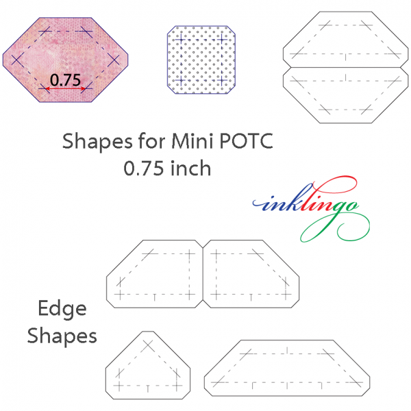 Smaller Hexagons for Patchwork of the Crosses