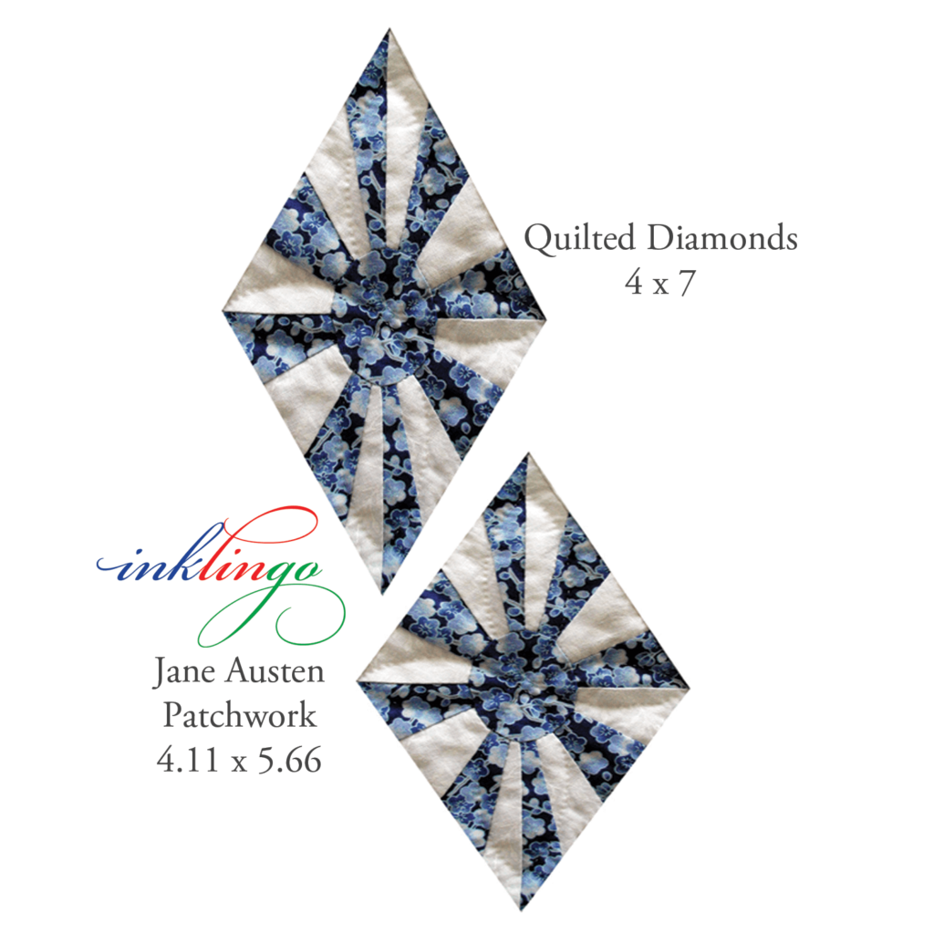 Diamonds for Jane Austen Patchwork