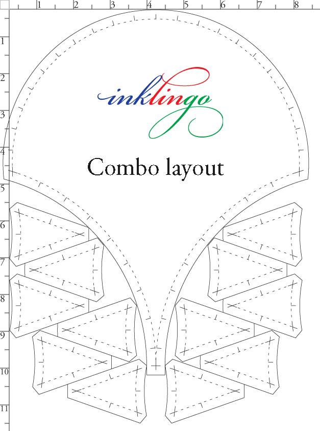 Optional Combo Layout for Clamshell Pickle 11 inch