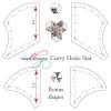 templates for Curvy Hexie Star