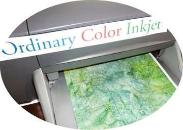 Inklingo uses your ordinary Inkjet printer