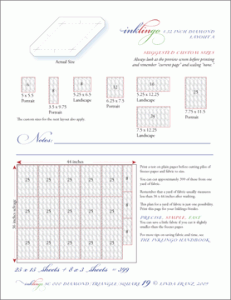 Sample page from Inklingo Catalogue of Shapes