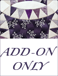 Pickle Dish Quilt Add-On shape collection PDF