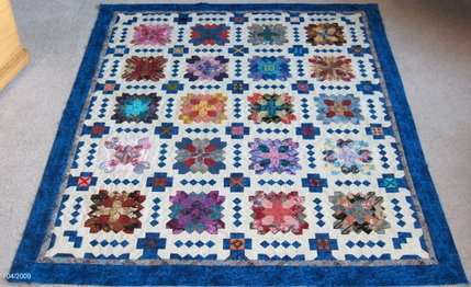 Lucy Boston Patchwork of the Crosses (POTC) by Mary Althaus with Inklingo