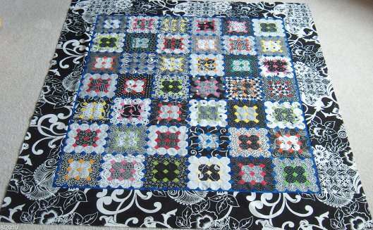 Lucy Boston Octagon quilt by Mary Althaus with Inklingo