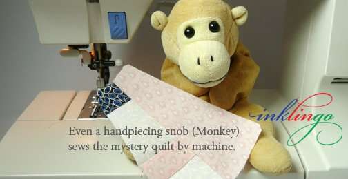 Sew the Inklingo mystery by machine!