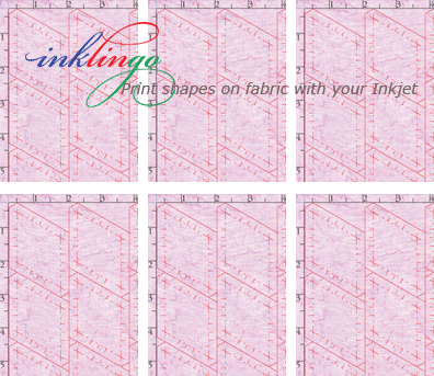 Inklingo Fussy Cut - Print identical sheets