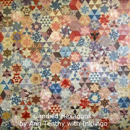 Candied Hexagons by Ann Tenthy with Inklingo