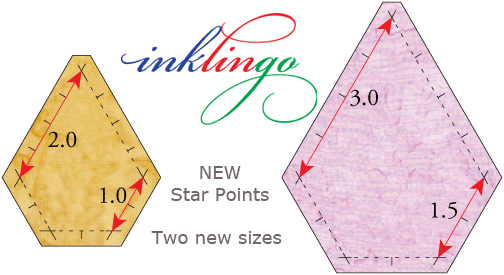 Inklingo Star Points 2 Sizes