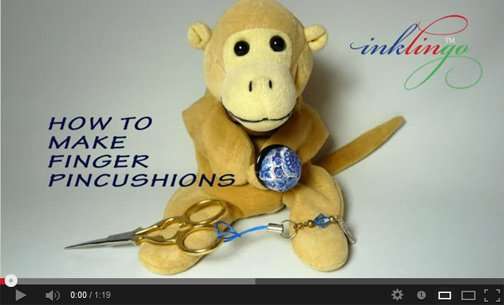 Video - How to make a finger pincushion