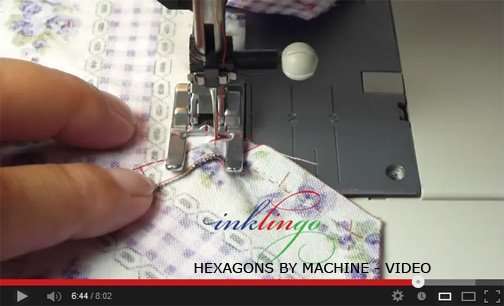 VIDEO - Machine piece hexagons