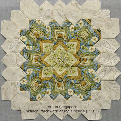 Inklingo Patchwork of the Crosses by Fern 