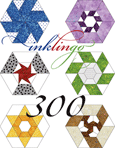 Inklingo 300 Pieced Hexagons