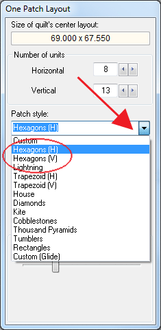 Designing with Hexagons in Electric Quilt