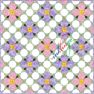 Inklingo Periwinkle Quilt