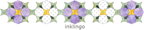 Inklingo Periwinkle Quilt