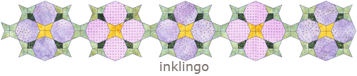 Inklingo Periwinkle Quilt