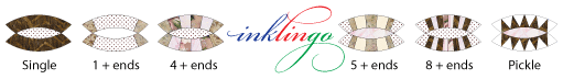 Inklingo Double Wedding Ring Arcs