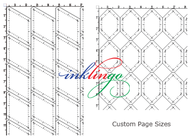 Inklingo Custom Page Sizes