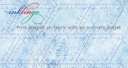 Print shapes on fabric with Inklingo