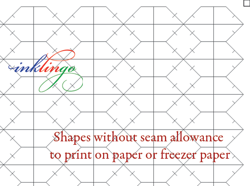 Free Printable English Paper Piecing Template - Printable