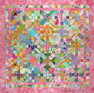 Carol in Panama Spool Quilt