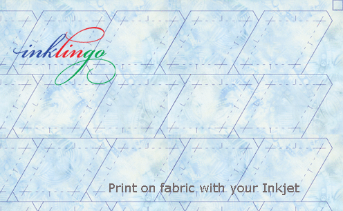 Print shapes on fabric with your Inkjet