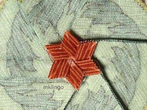 Inklingo seams pressed to the sideer-detail