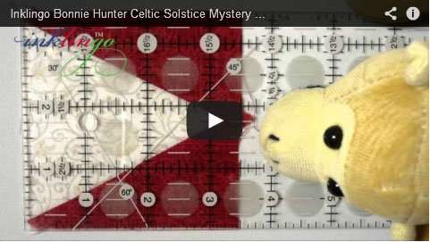 Inklingo Bonnie Hunter Celtic Solstice Clue 01 VIDEO