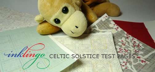 Inklingo Celtic Solstice Test Pages