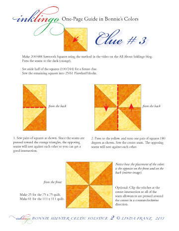 Inklingo Celtic Solstice Clue 03 one-page guide