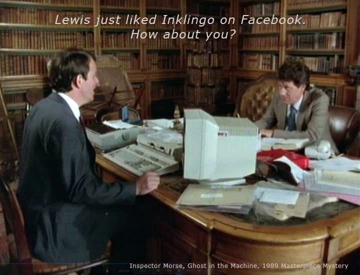 Lewis just liked Inklingo on Facebook.