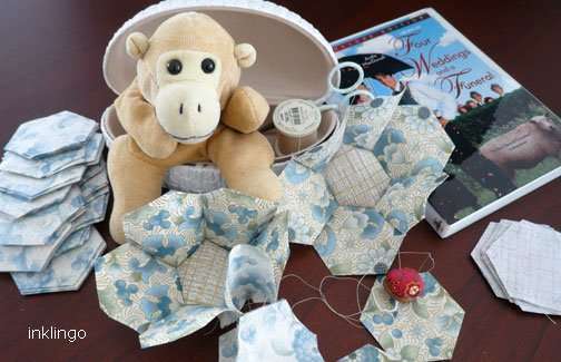 Inklingo hexagon sewing kit