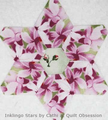 Inklingo Star by Cathi at Quilt Obsession