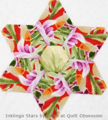 Inklingo Star by Cathi at Quilt Obsession