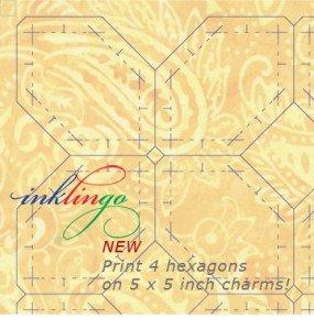 Print POTC hexagons on fabric