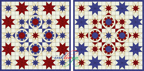 Inklingo Star Quilt