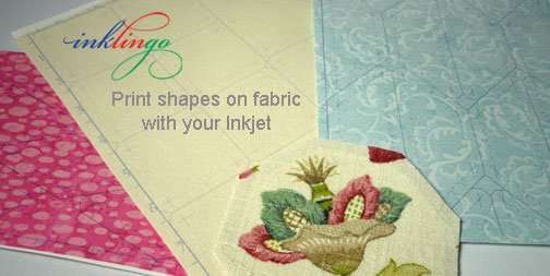 Print shapes on fabric with your Inkjet.