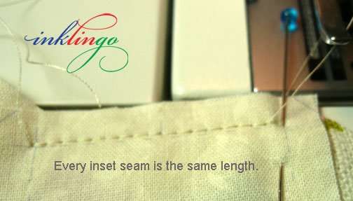 All of the seams are the same length.