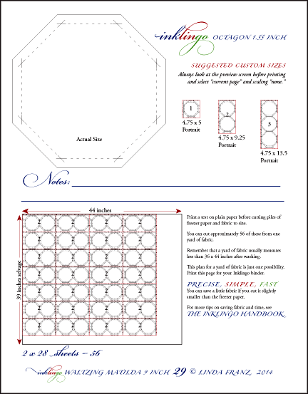 Inklingo Catalogue of Shapes