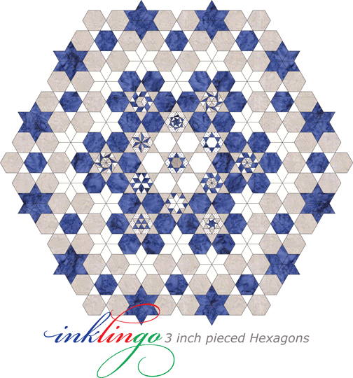 Settings for Pieced Hexagons