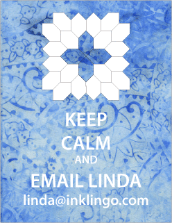 Keep Calm and email Linda