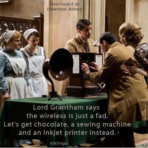 Wireless at Downton Abbey