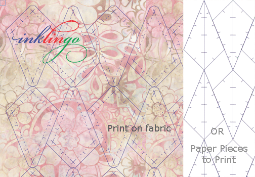 Print with Inklingo on fabric or on paper