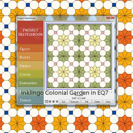 Inklingo Colonial Garden in EQ