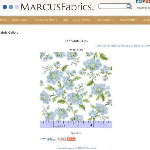 Marcus Fabrics Subtle Skies